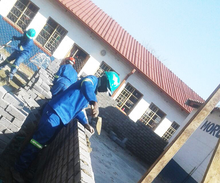 Moruta Thuto Administrative Block Building - Building Ceremony