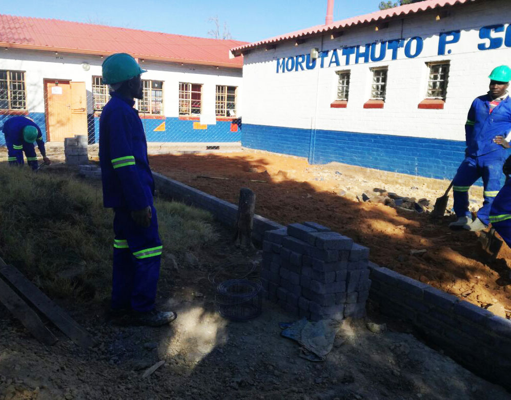 Moruta Thuto Administrative Block Building - Building Ceremony
